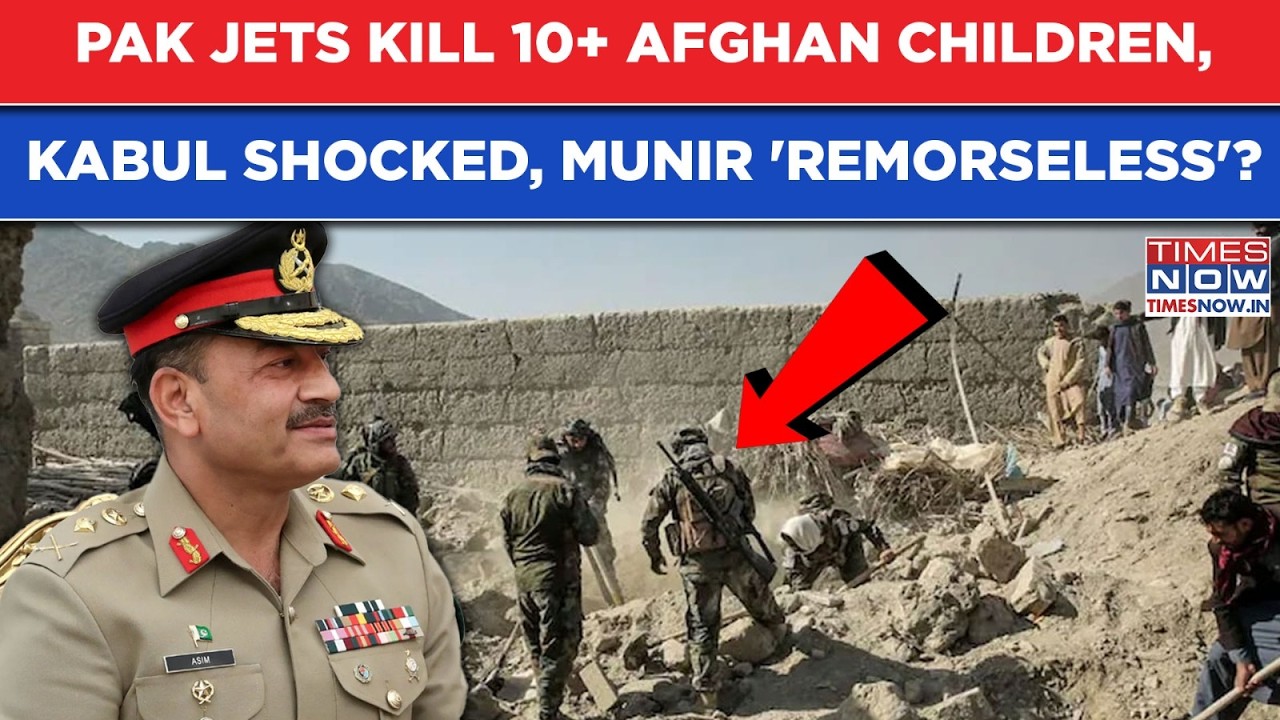 Pakistan Jets Bomb 10+ Children To Death In Afghanistan, Kabul Shocked, But Islamabad Goes Silent