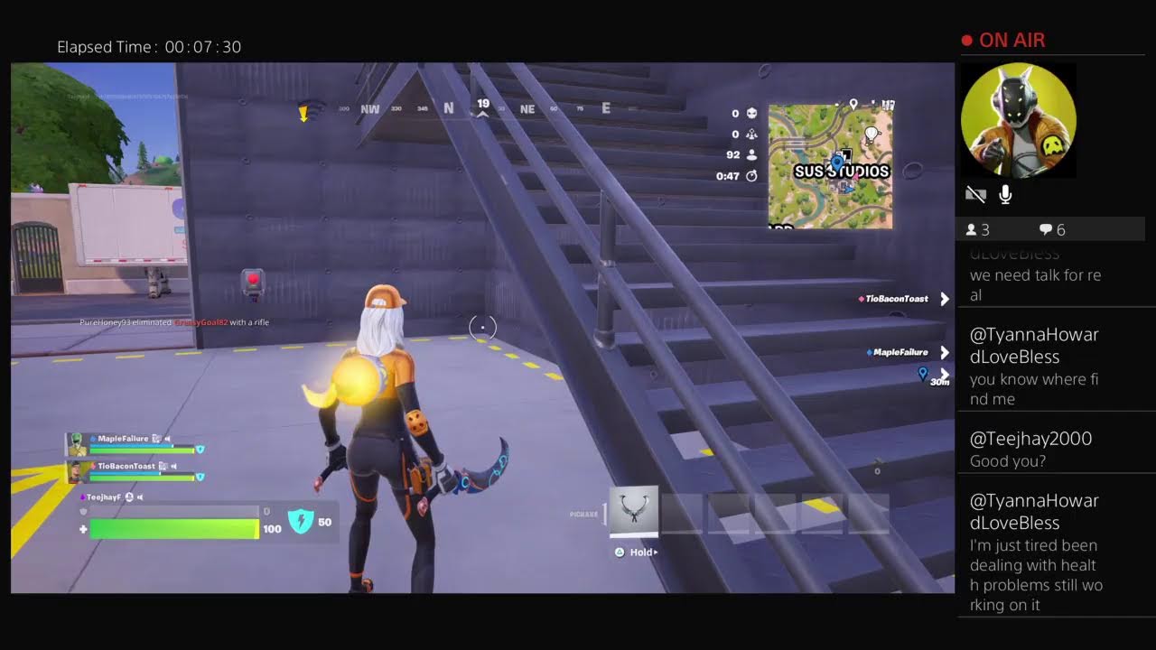 #FortniteLiveStream
