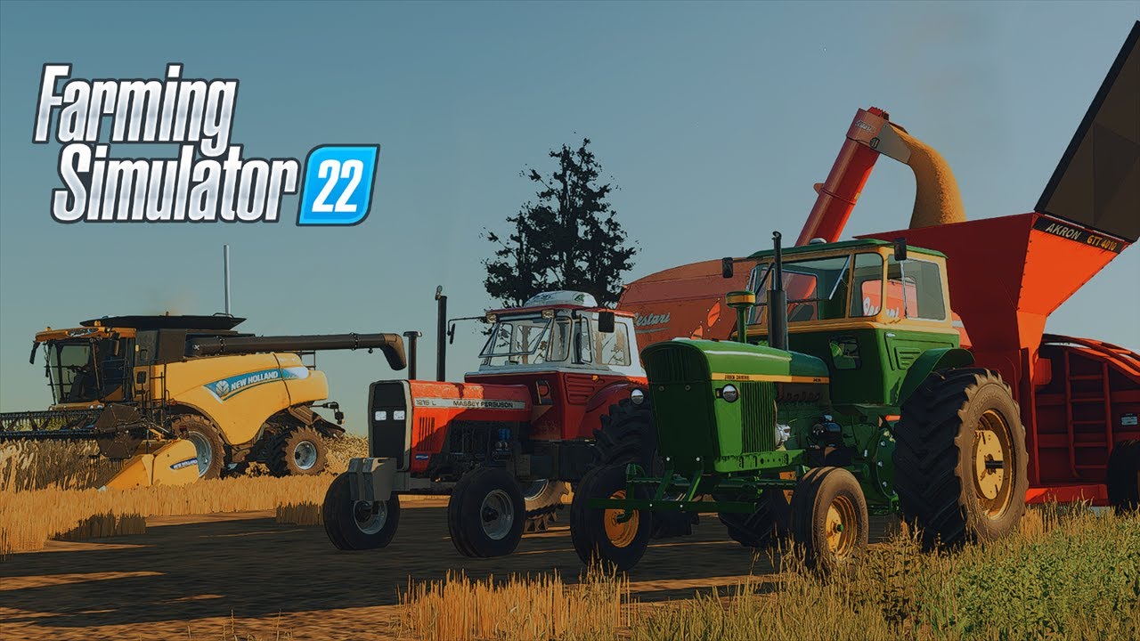 Cosecha de trigo FS22 - LA POSTA - TIMELAPSE