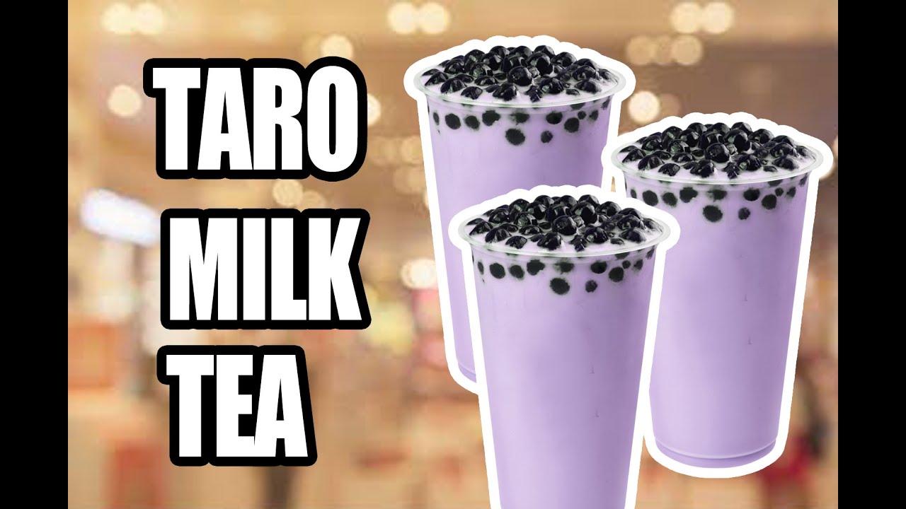 Taro Milk Tea Easy Recipe