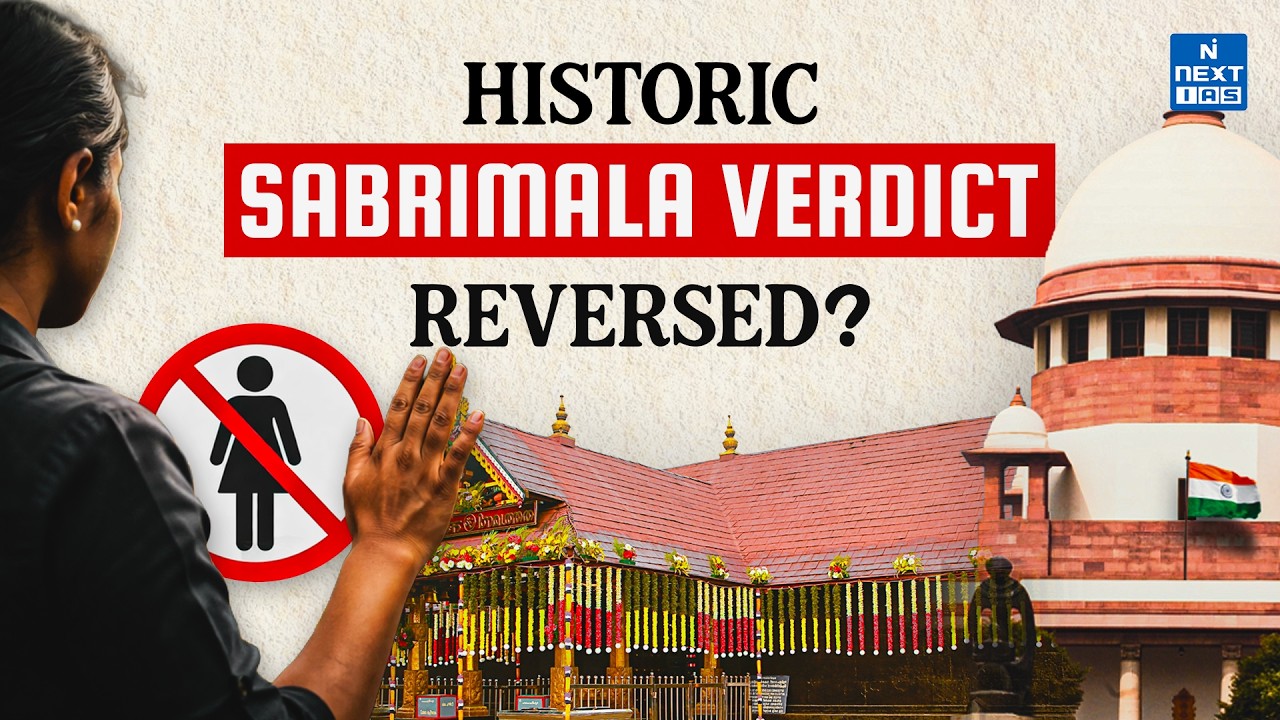 Sabarimala Case Explained | Faith vs Constitution | Women Entry Debate & Supreme Court Review | UPSC