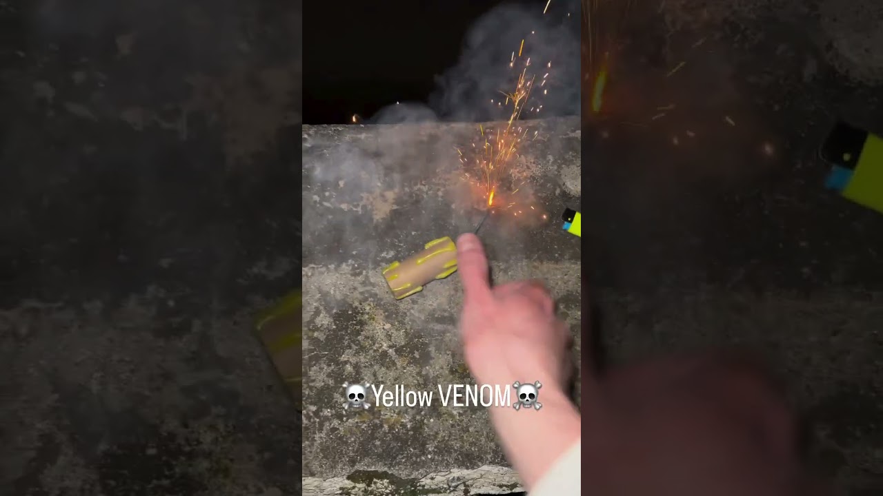Bermuda Triangle Vs Yellow Venom cracker #crackers #diwalicelebration #testingcracker
