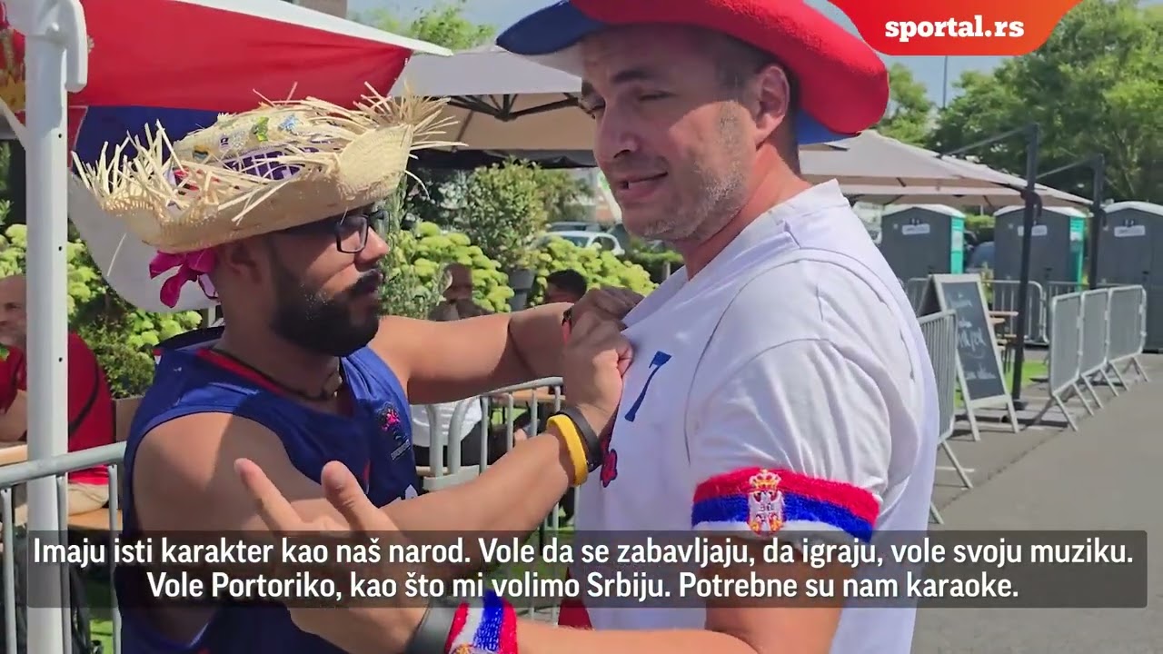 "Izvinjavam se Srbiji" Navijač Portorika pred utakmicu izvadio stvar zbog koje su svi zanemeli