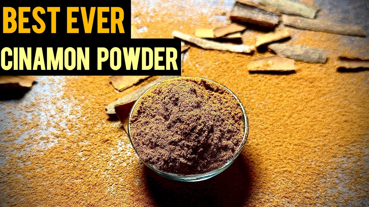 Homemade Cinnamon powder Recipe | DIY Fresh Cinnamon Powder in 2 Minutes (Better than Store Bought)