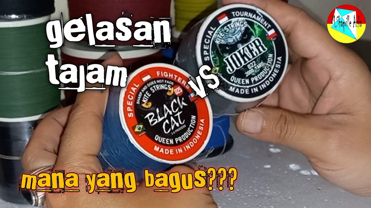 gelasan tajam BLACK CAT vs JOKER