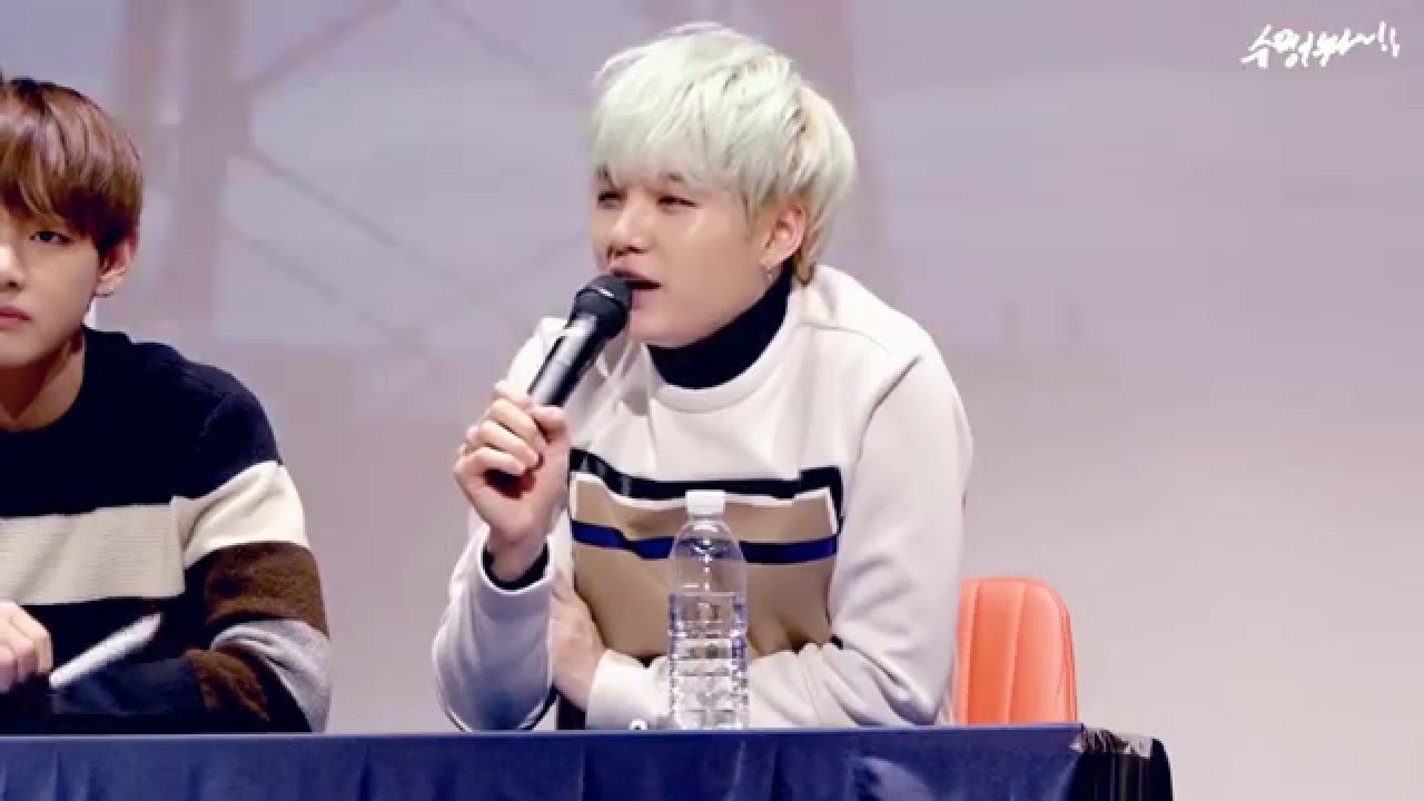 160103 방탄소년단 분당 팬싸 : 사랑엔 기간이 중요한게 아니에요