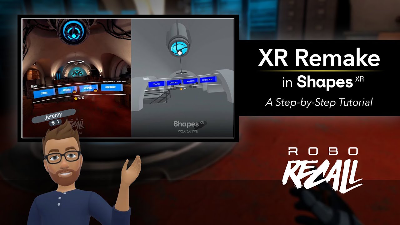 ShapesXR | XR Remake: Robo Recall
