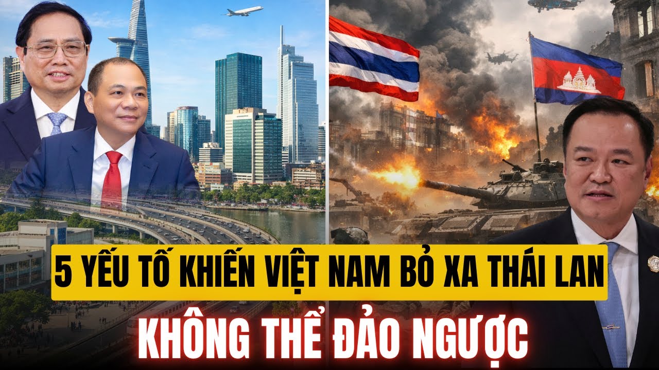Shock | Người Thái Đang Ở Cửa Dưới Khi Nhìn Về Việt Nam