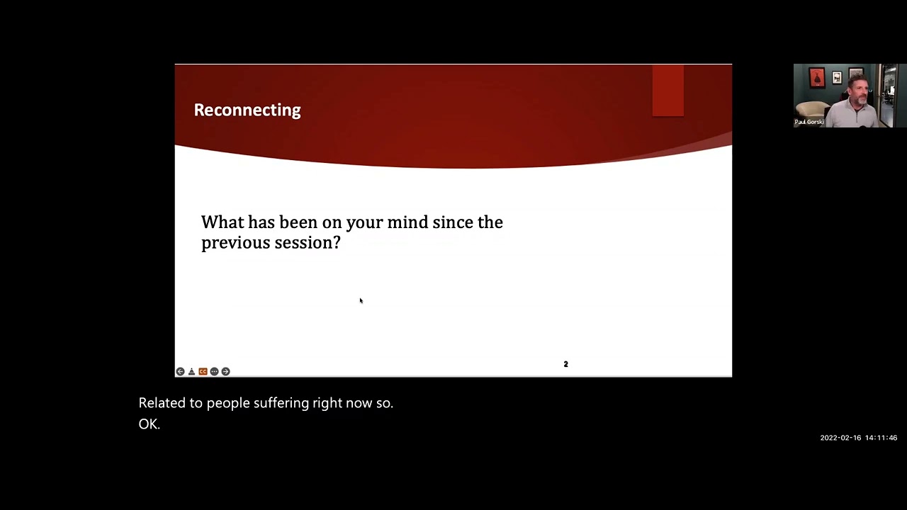Workshop with Dr Paul Gorski  PART 1
