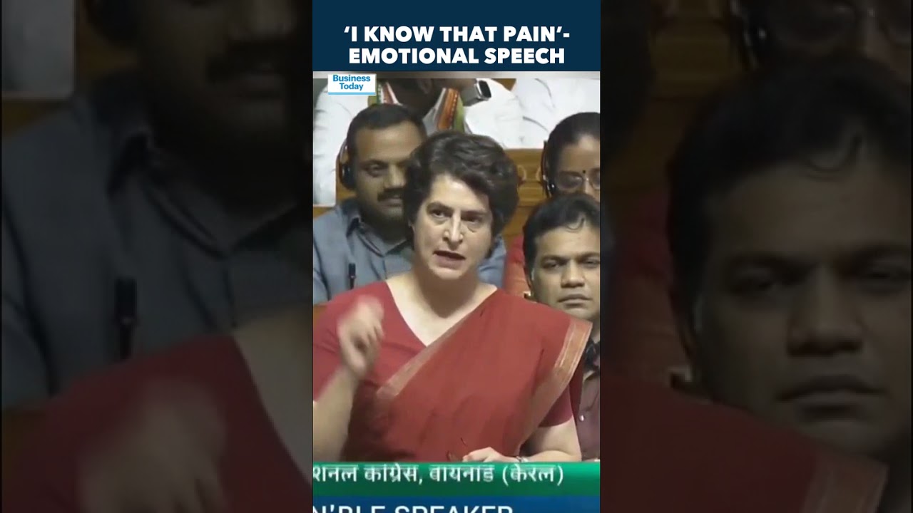 Priyanka Gandhi&rsquo;s Emotional Speech On Terror, Tears & Loss In Operation Sindoor Debate