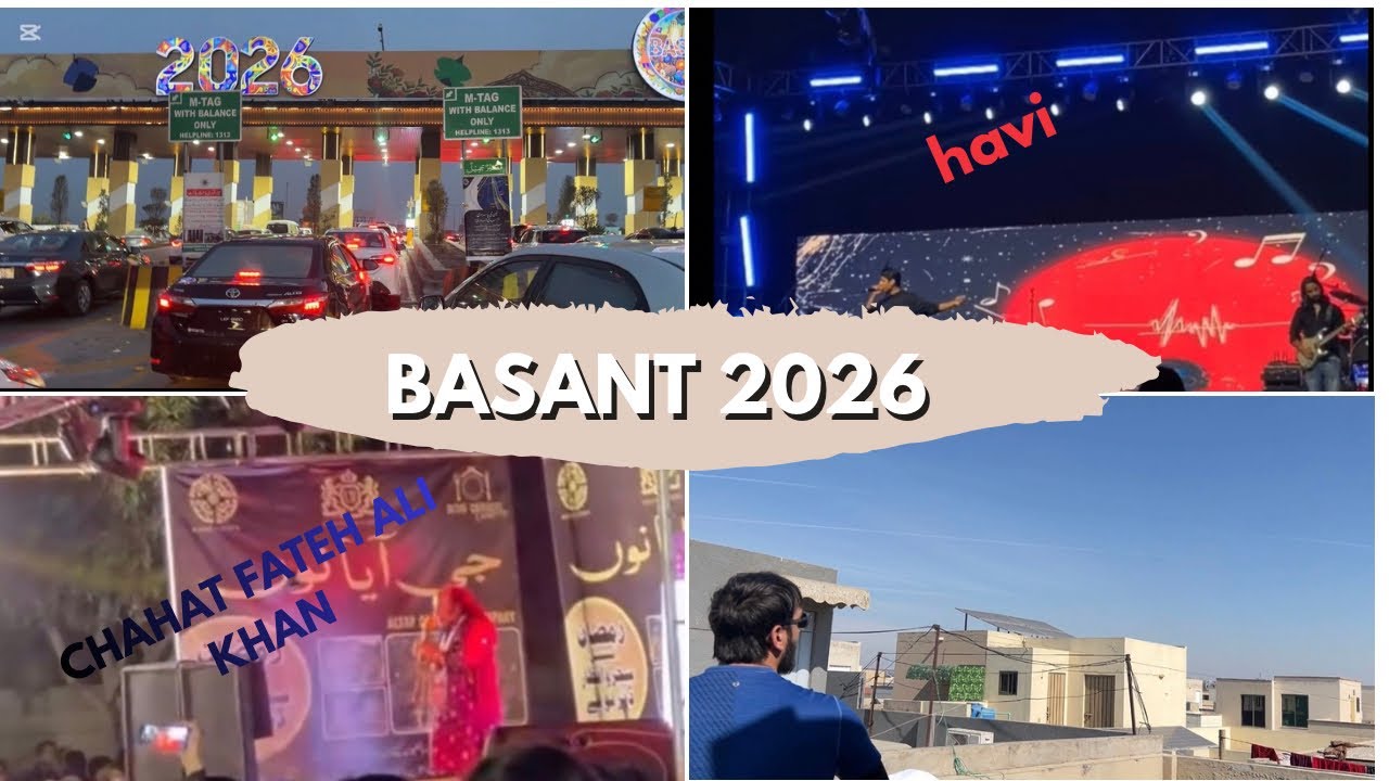 Basant 2026 Chaos 🇵🇰 | Traffic Jam + Crazy Concert Moments 🎤