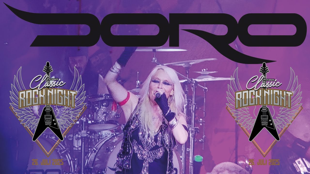 DORO F&uuml;r Immer Live at Pyraser Classic Rock Night 2025