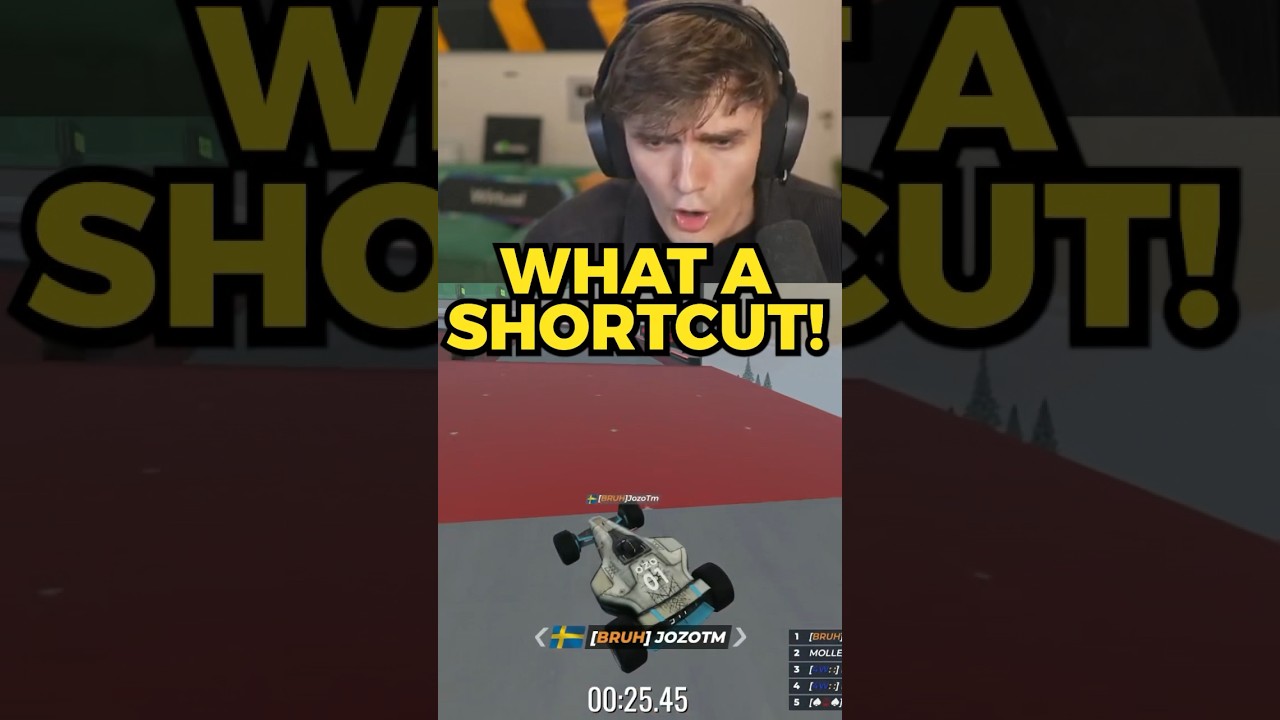 When a shortcut is found mid tournament!