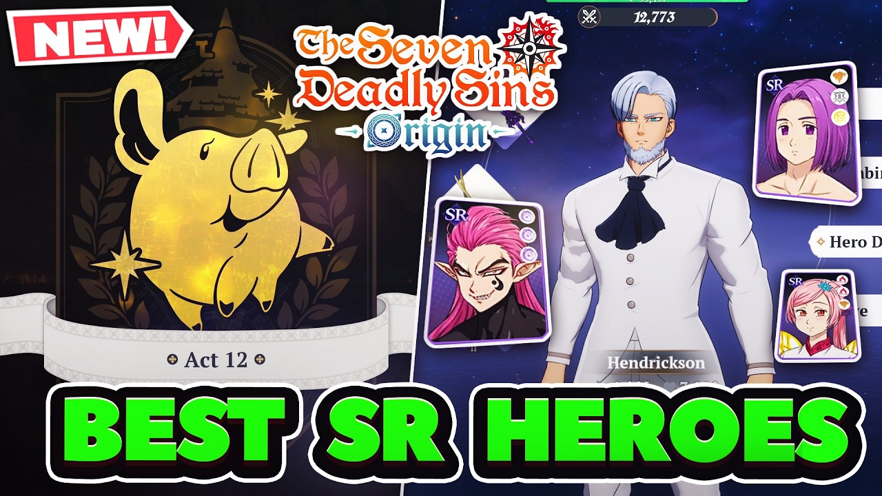 BEST & MUST USE *SR* HEROES FOR EARLY GAME PROGRESSION! | 7DS: Origin
