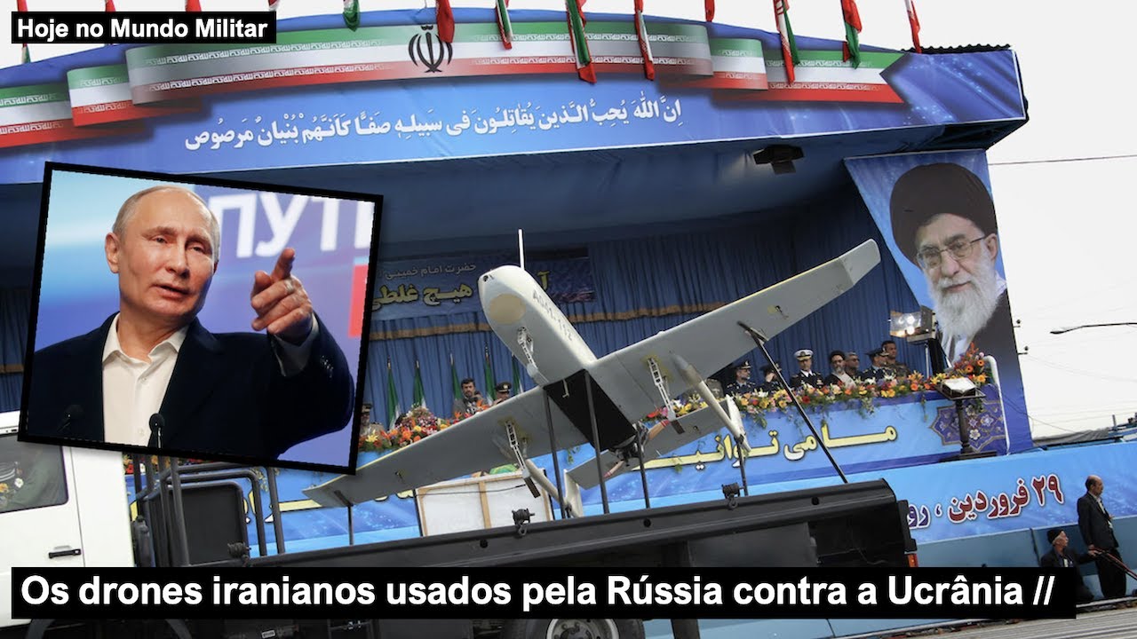 Os drones iranianos usados pela R&uacute;ssia contra a Ucr&acirc;nia