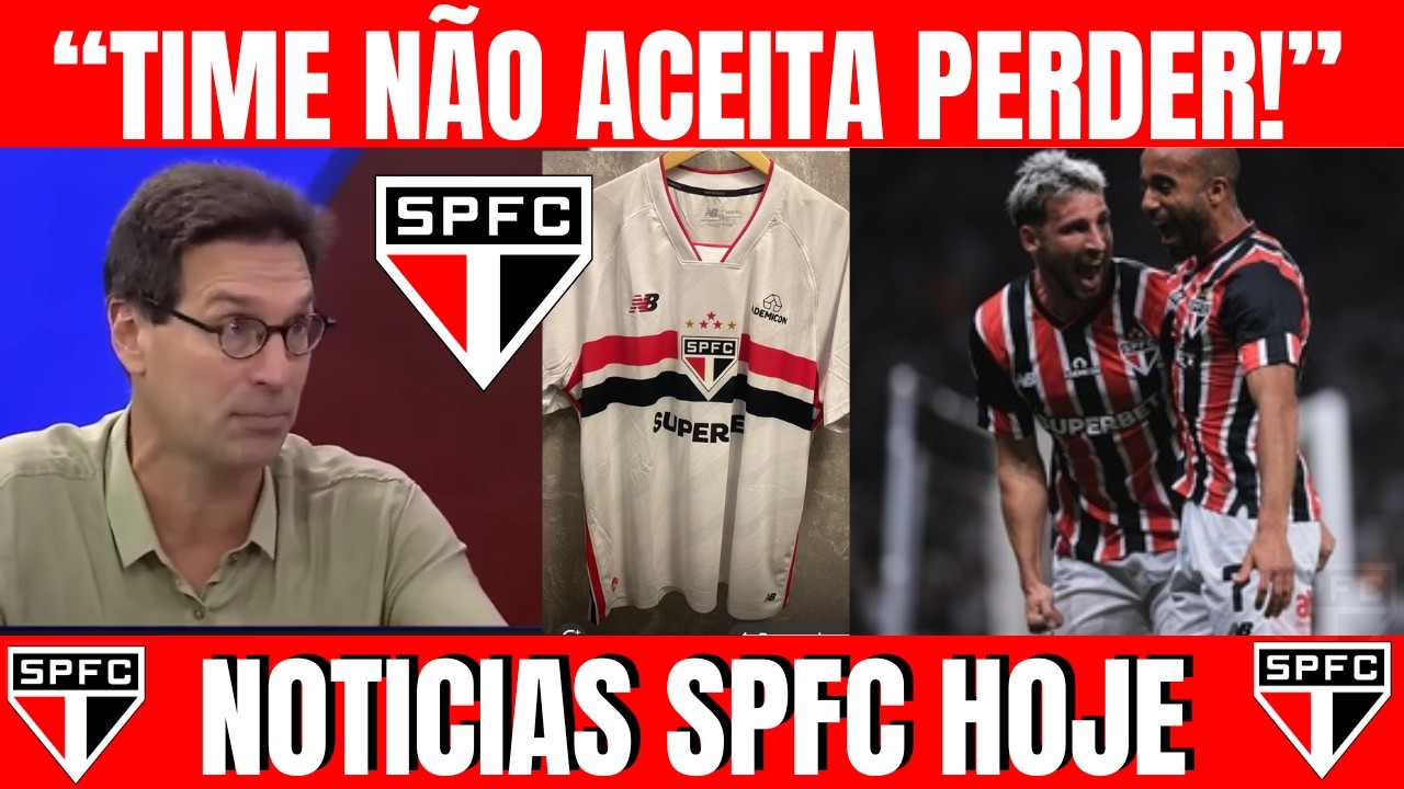 SPFC HOJE - SÃO PAULO SE PREPARA, POLÊMICA NOVA CAMISA 01 E +