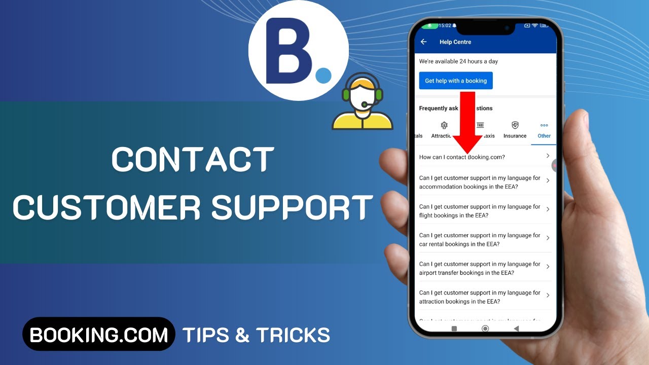 How to Contact Customer Support in the Booking.com App - Full Guide 2025