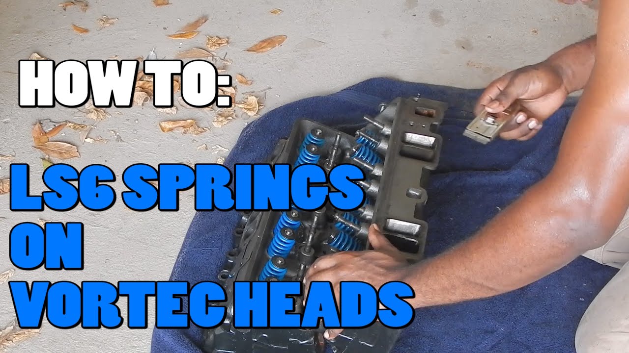 How to Install LS6 Springs on Vortec Heads