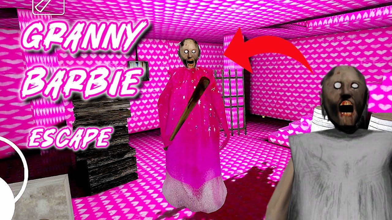 Granny Game Horror Escape Gameplay | Barbie Granny Ep01 #granny