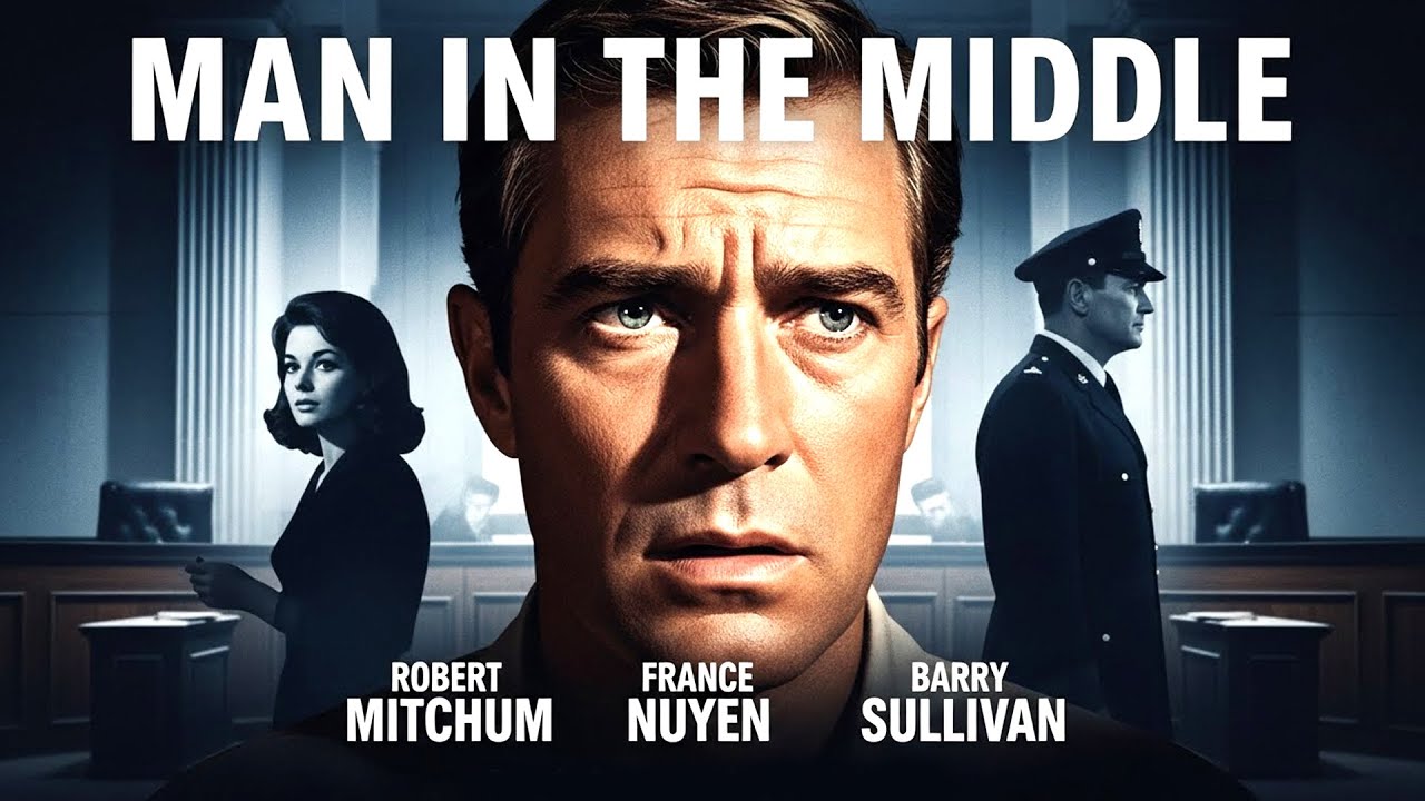 Robert Mitchum | Man in the Middle | Watch the Full Drama Movie!