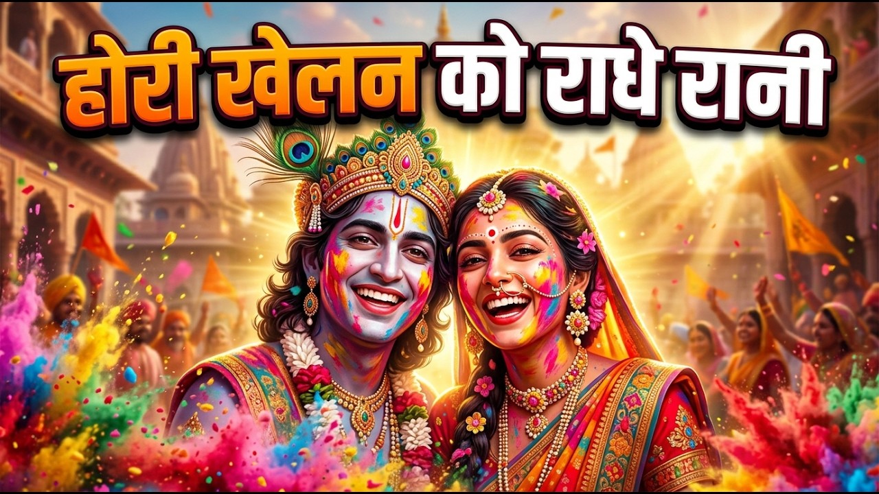 Hori Khelan Ko Radhyerani | होरी खेलन को राधे रानी | Radha Krishna Holi Song 2026 | Barsana Holi