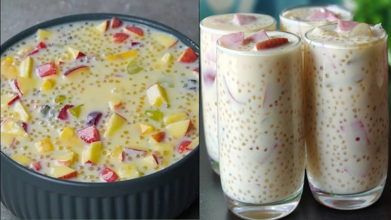 Fruit Custard Recipe For Iftar | Ramadan Special Recipe | Healthy Dessert Recipe | Refreshing Drinks