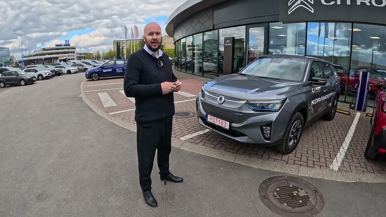 Automobilio apžvalga: 2024 KGM Korando E-Motion | Elektrinis
