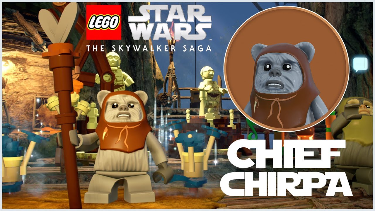 LEGO Star Wars The Skywalker Saga Chief Chirpa Unlock and Gameplay!