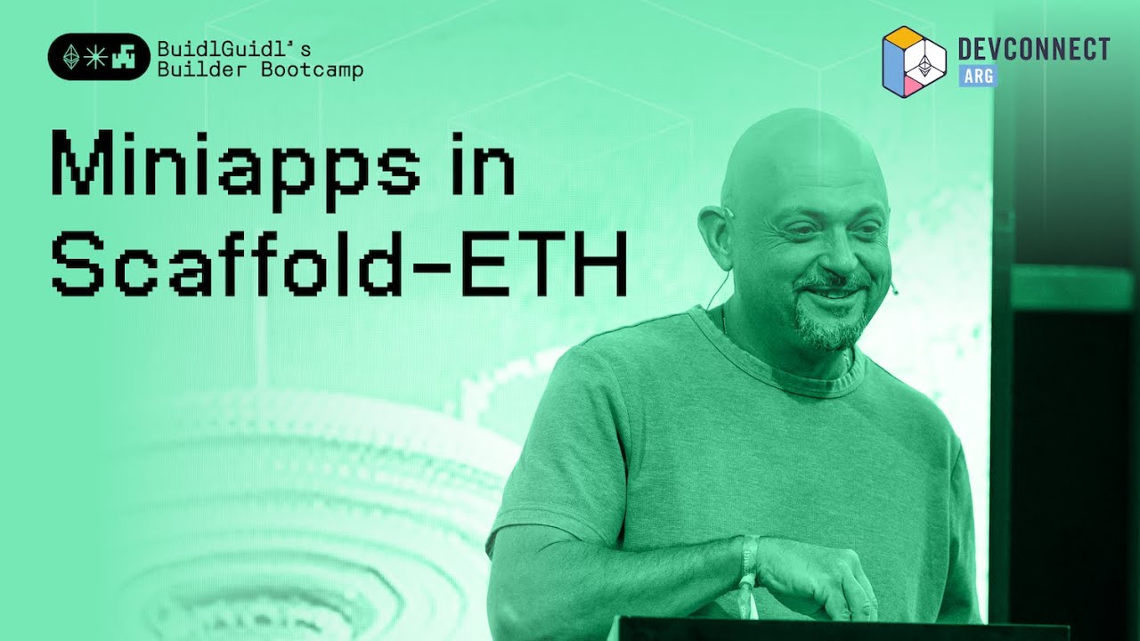 Miniapps in Scaffold-ETH - BuidlGuidl's Builder Bootcamp