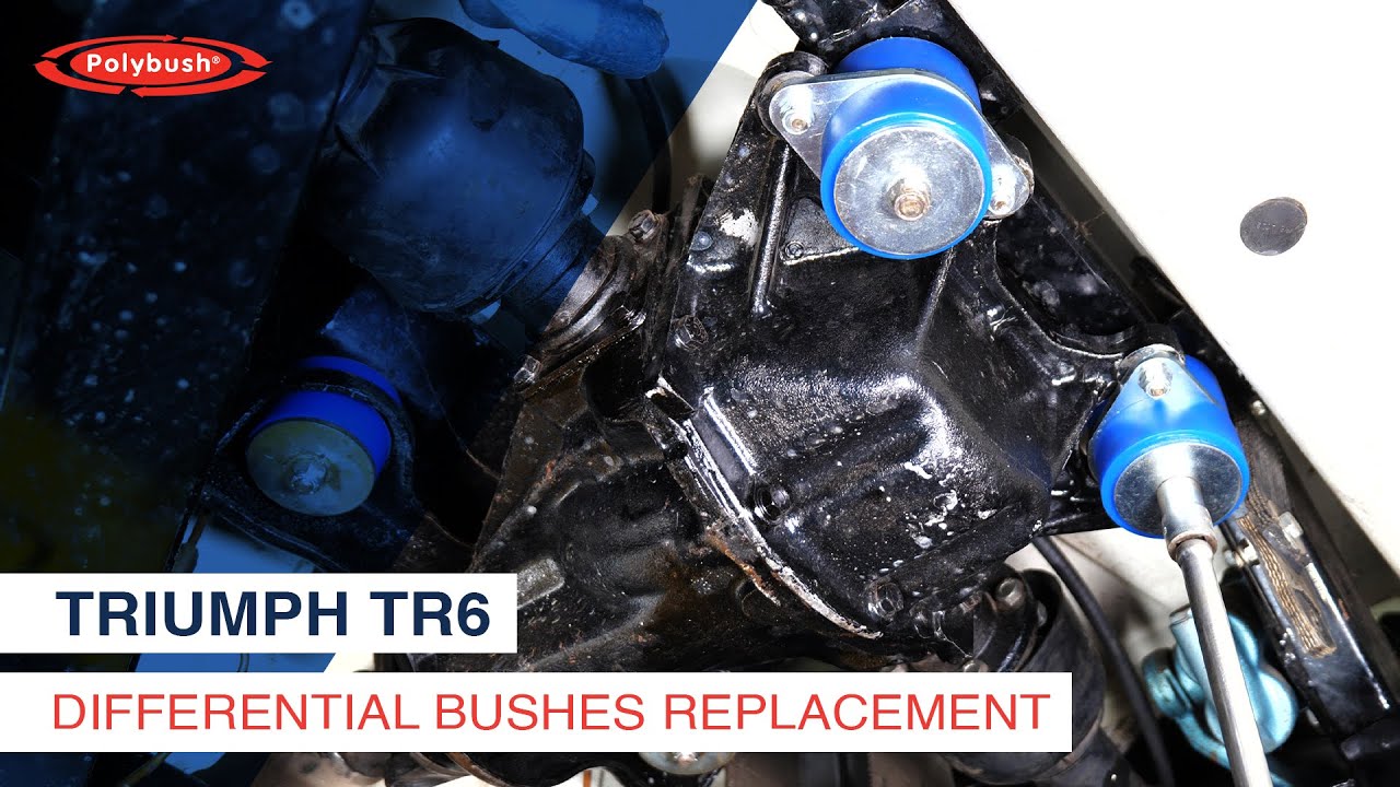 Triumph TR6 Recommission Project - How to Replace the Differential Bushes to Polybush