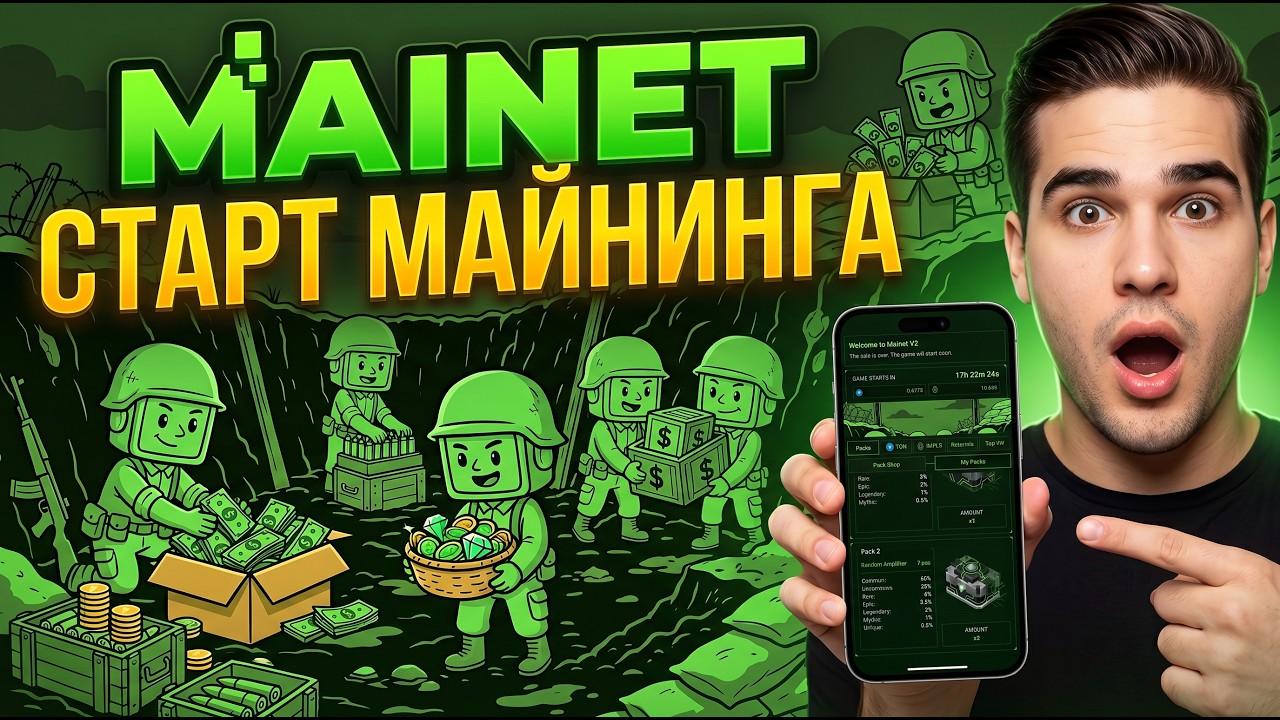 mAInet 2.0 &mdash; Старт ПРОЕКТА! Вступительный Гайд и Обзор на Проект! Про Механики и Окупаемость?