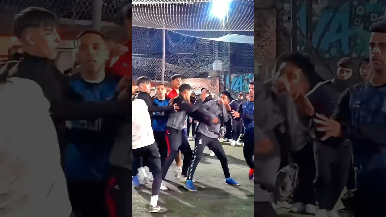 SE PICO EL PARTIDO ⚽️🥊🔪 #futbol #potrero