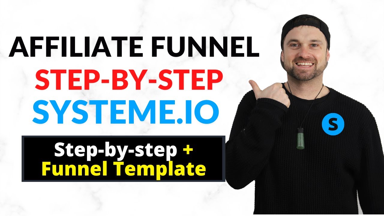 Affiliate Funnel in Systeme.io ✅ Systeme.io Tutorial Full Setup