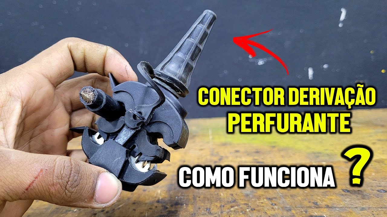 Como Funciona o Conector Derivação Perfurante - CDP