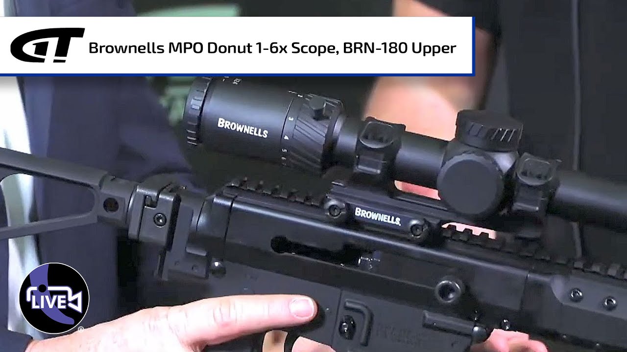 Brownells MPO Donut Optic, BRN-180 Gen 2 Sport Upper | Guns & Gear LIVE at SHOT Show 2022
