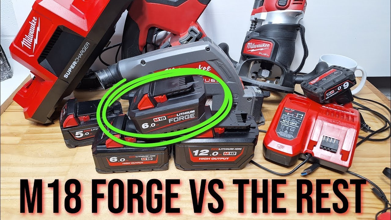 Milwaukee M18 Forge Batteries Put to the Test #MilwaukeeForge