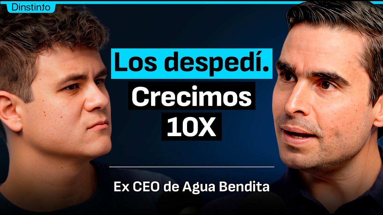 Ex CEO de Agua Bendita: Los 7 pilares que nos llevaron a $45M USD | Esteban González