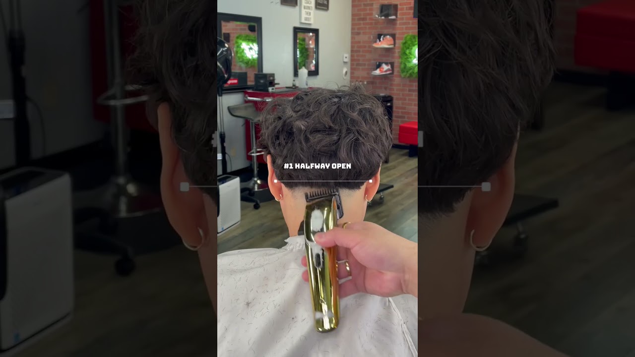Учебное пособие по укладке волос Blowout Taper #barber #barbertutorials