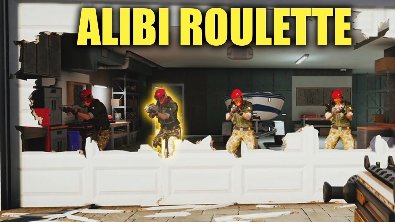 1v1 ALIBI ROULETTE! - Rainbow Six Siege (Open Lobby)