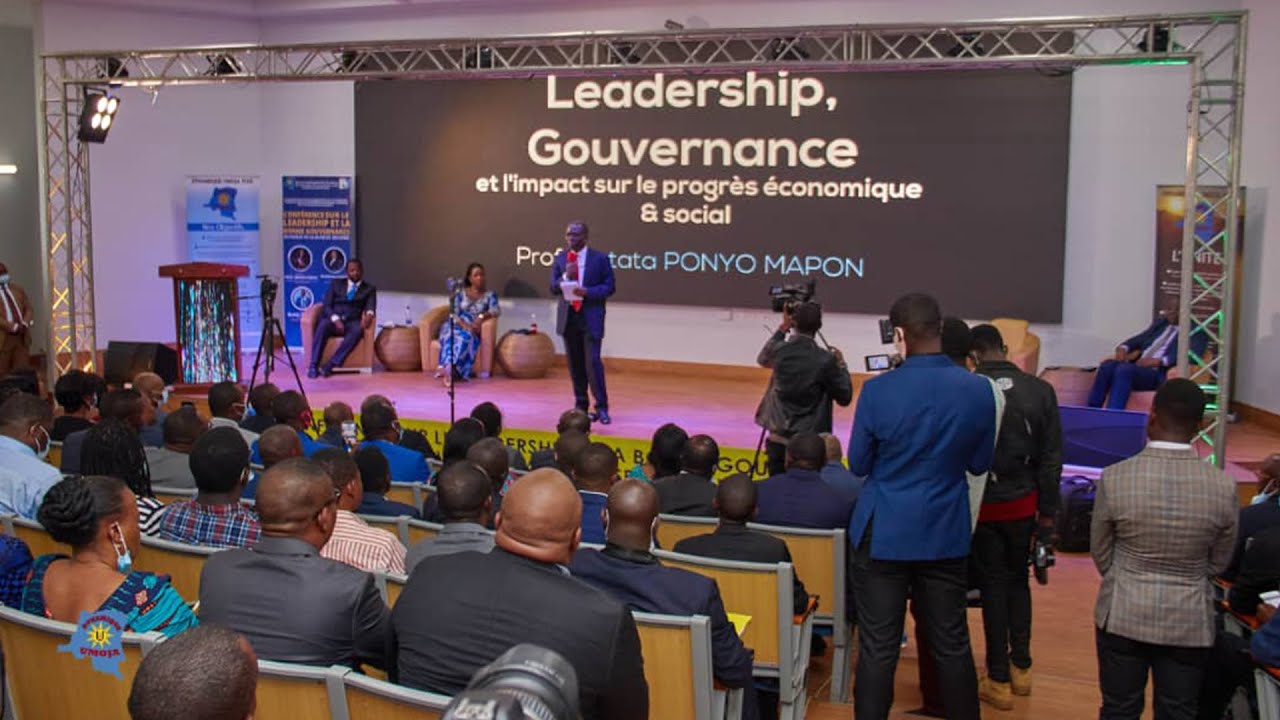 Matata Ponyo Mapon, Binôme Leadership et Bonne Gouvernance, Gages pour un Développement Durable.