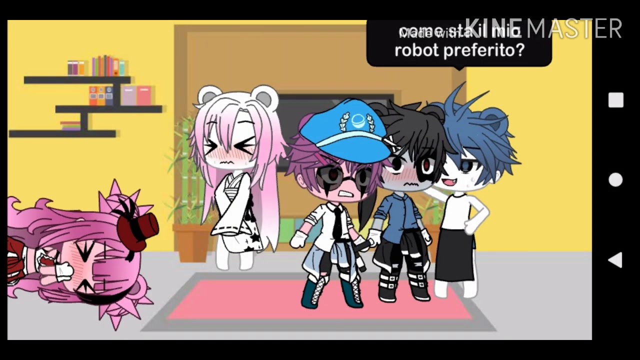 Piggy reaction to piggy ship memes (gacha life ita)