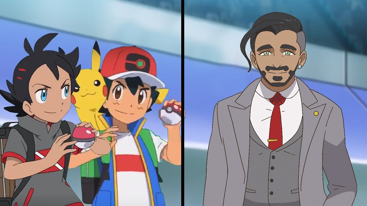 Pokemon Sword and Shield: Ash and Goh Vs Rose (Tag Team Battle)