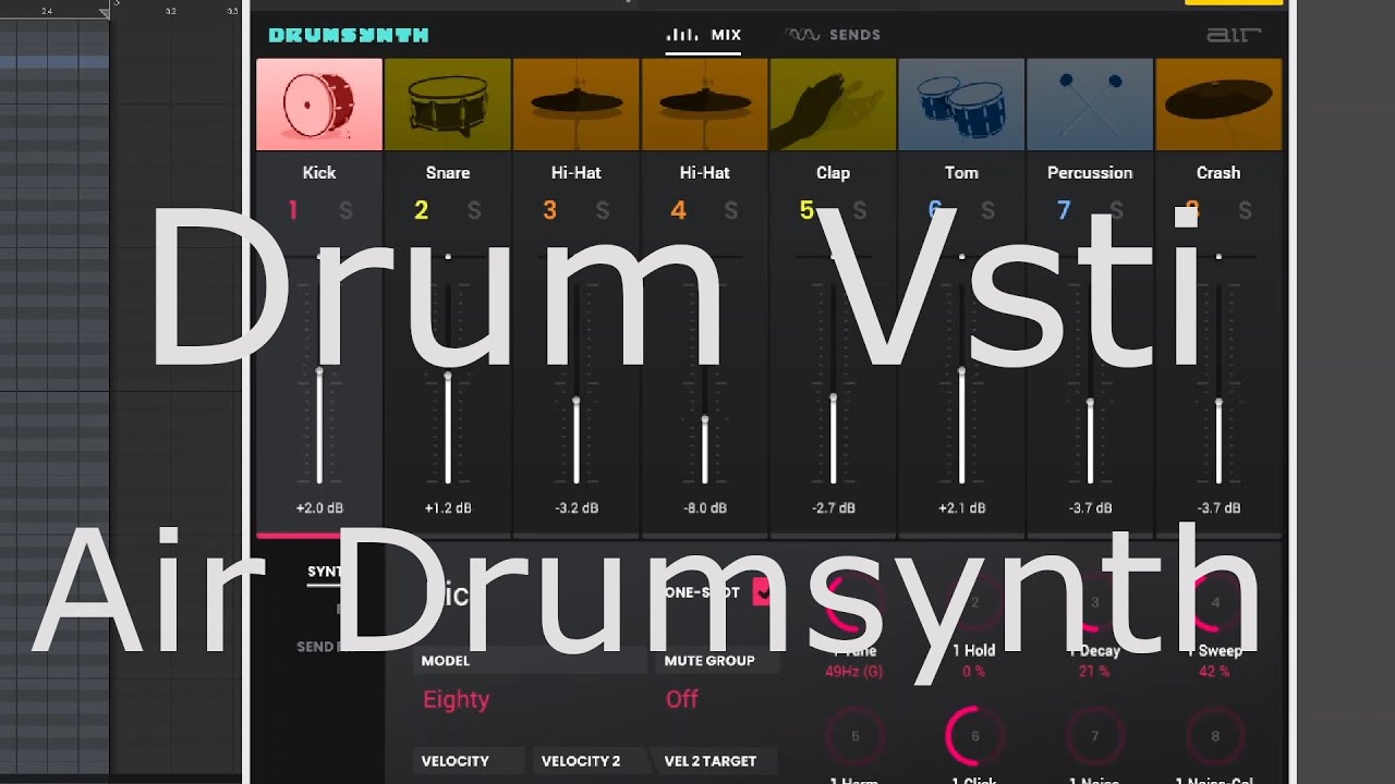 Air Drumsynth Vst Drum Machine  -  No Talking