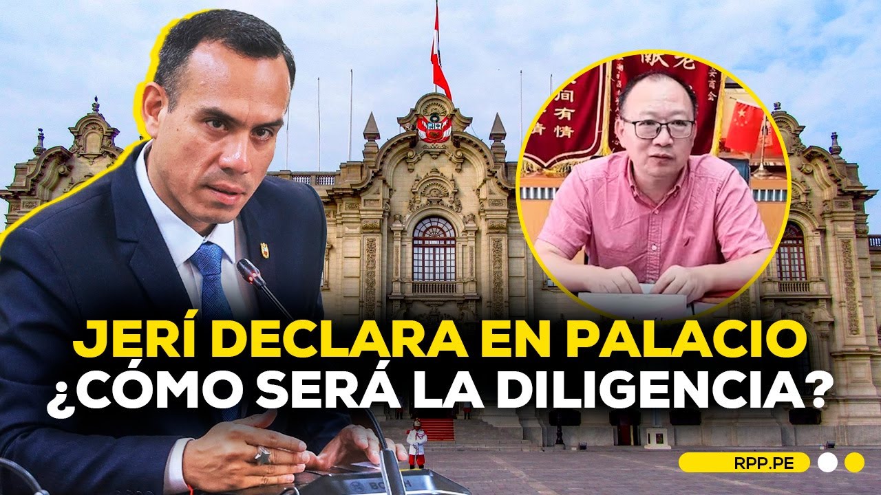🔴 INVESTIGACIÓN A JOSÉ JERÍ: así será su declaración ante el Ministerio Público #ADNRPP