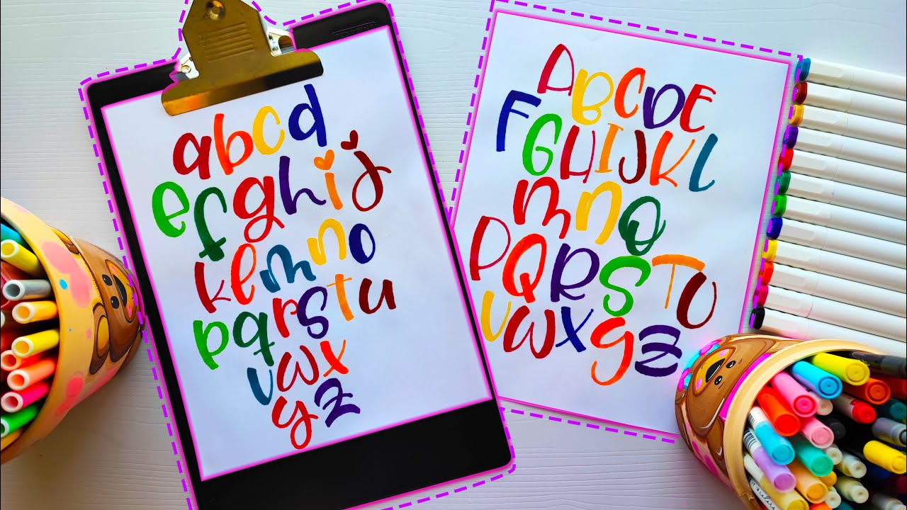 💌CURSO DE LETTERING Para Principiantes 📝Paso a Paso / Fácil desde Cero😍