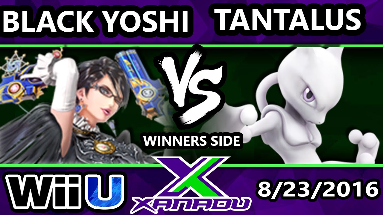 S@X 164 - Wave | Black Yoshi (Bayonetta) Vs. VGBC | Tantalus (Mewtwo) SSB4  - Smash Wii U - Smash 4