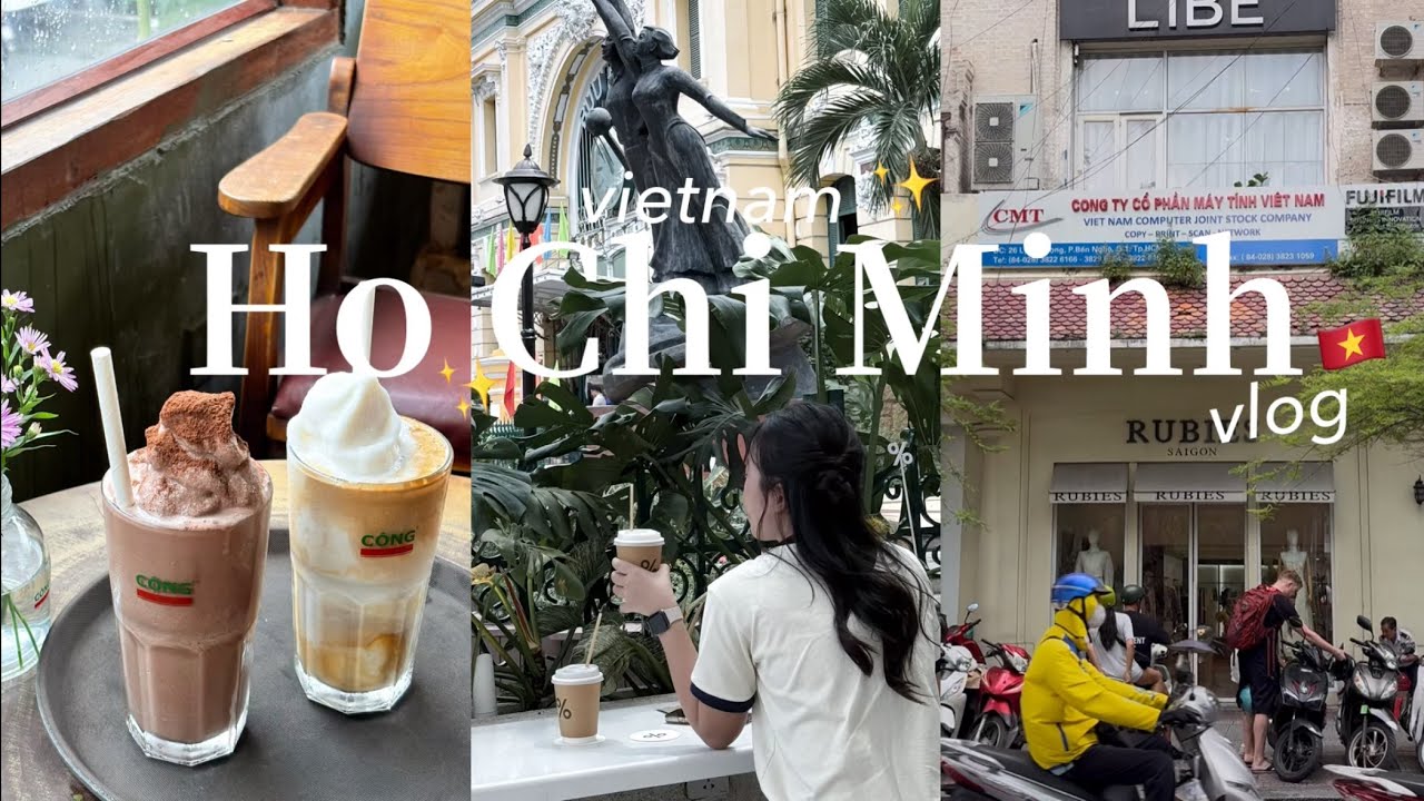 VIETNAM VLOG 🇻🇳| เที่ยวโฮจิมินห์ 3 วัน 2 คืนในงบไม่เกิน 10,000 บาท 🥖🍕☕️✨
