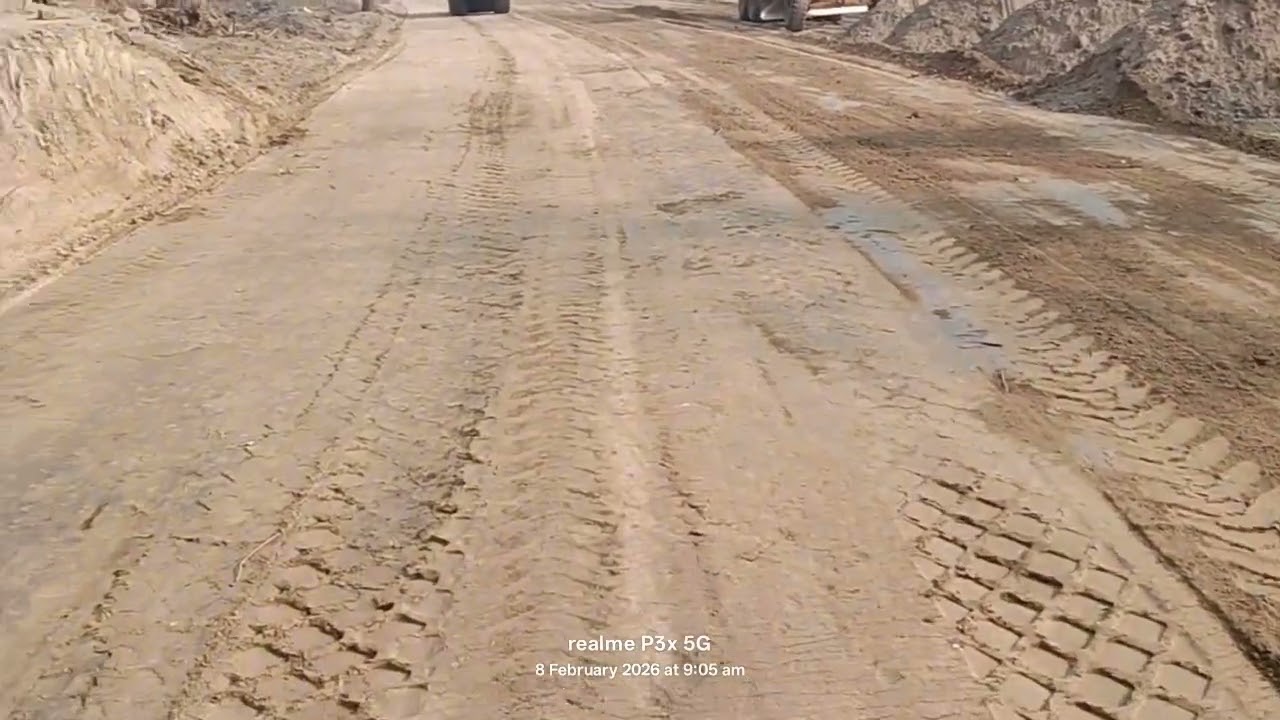 Belwa Bihar road work Katihar 
