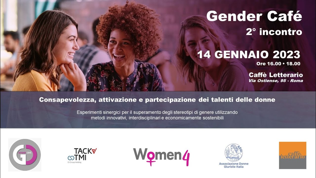 GENDER CAF&Eacute; - 2 INCONTRO - IL CORAGGIO - 14 Gennaio 2023 - Caff&egrave; Letterario di Roma