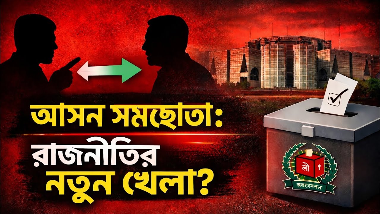 আসন সমঝোতা: রাজনীতির নতুন খেলা? | ২০২৬ নির্বাচন বিশ্লেষণ